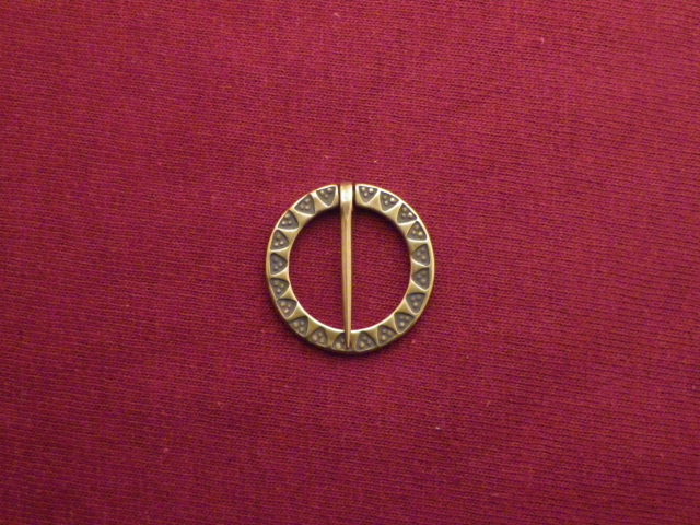 Punched Annular Brooch