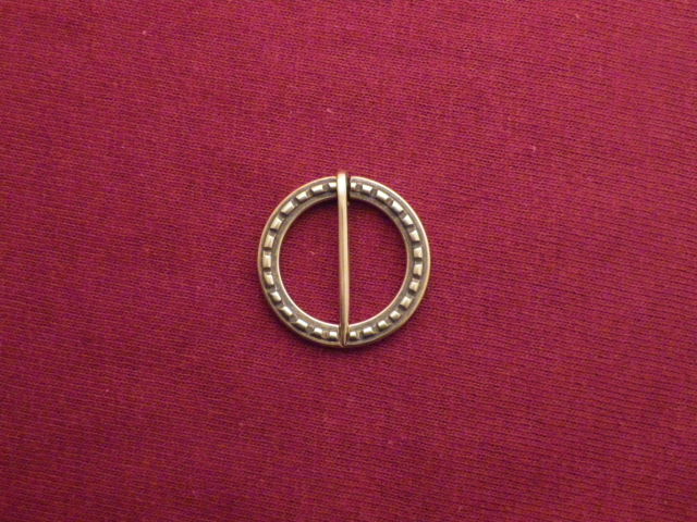 Ridged Annular Brooch