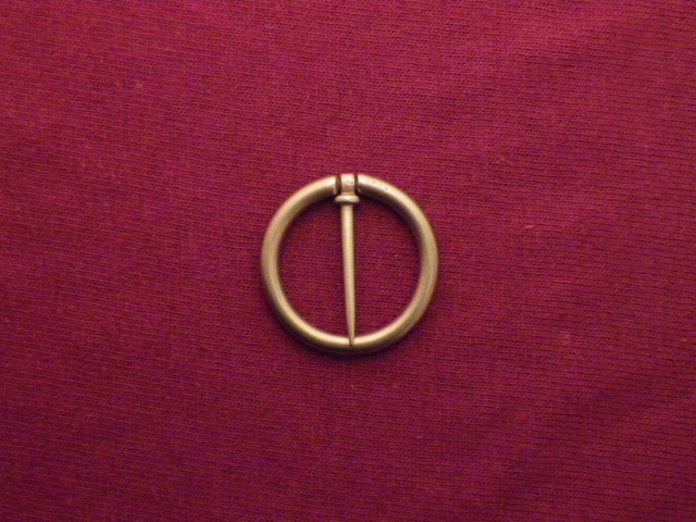 Small Plain Annular Brooch