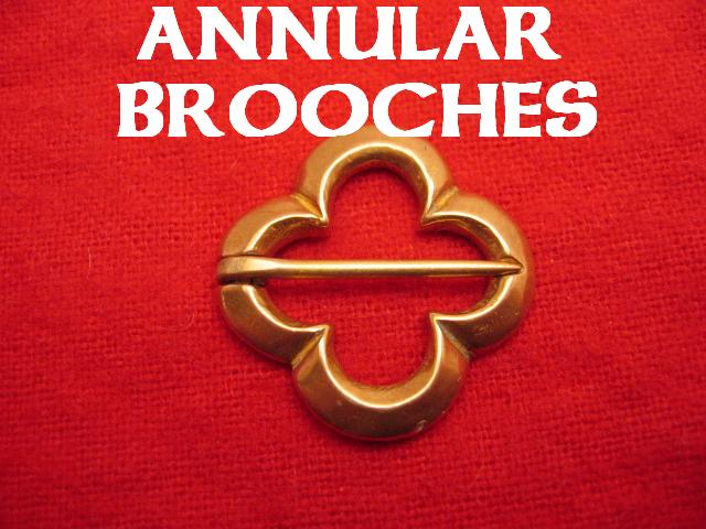 Annular Brooches